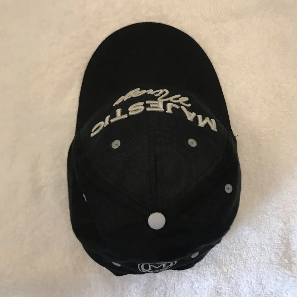 Majestic Mirage Punta Cana Adjustable Black Travel Beach Baseball Cap